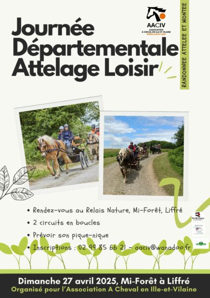 Randonnée montée et attelée Forêt de Rennes - JDAL