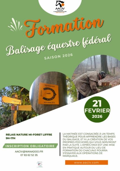 Formation Balisage Equestre fédéral @ Relais Nature Mi Forêt Liffré