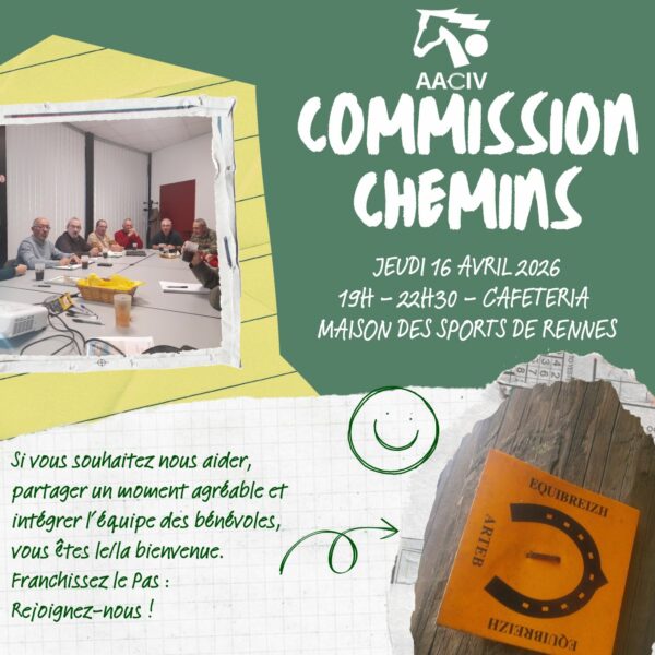 Commission chemins @ Maison des sports - cafétéria